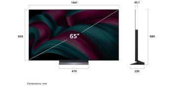 LG OLED65C5 - Téléviseur OLED 4K de 164 cm