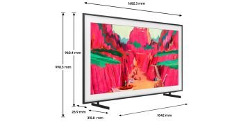 Samsung The Frame Pro TQ75LS03FW - Téléviseur QLED mini-LED de 189 cm