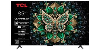 TCL 85C61K (85C6K) - Téléviseur QD-Mini LED 4K de 215 cm