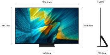 Samsung TQ77S95F - Téléviseur OLED 4K de 196 cm