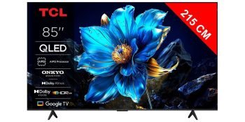 TCL 85T69C - Téléviseur QLED 4K de 213 cm