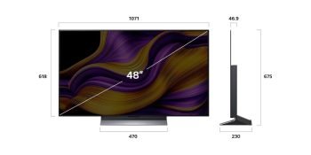LG OLED48G5 - Téléviseur 4K OLED de 121 cm