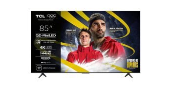 TCL 85C61K (85C6K) - Téléviseur QD-Mini LED 4K de 215 cm